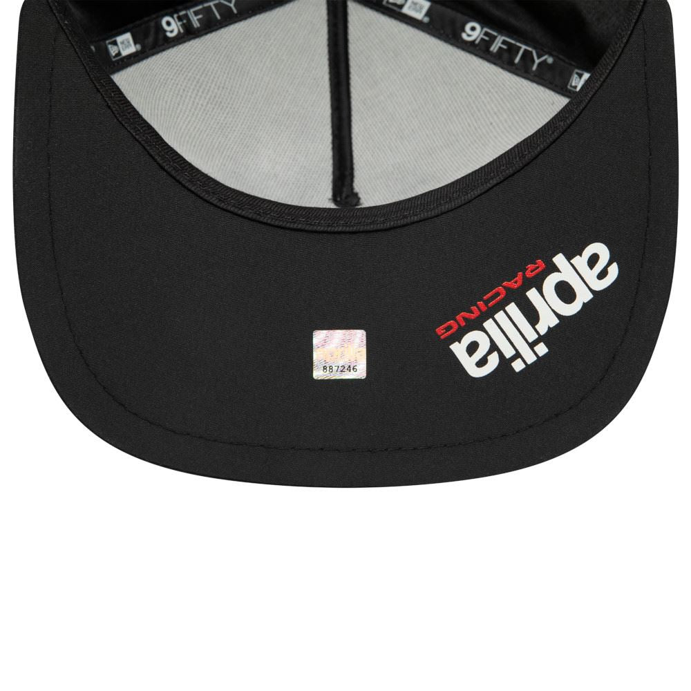 New Era Men's Aleix Commercial 9Fifty Cap ~ Aprilia black white