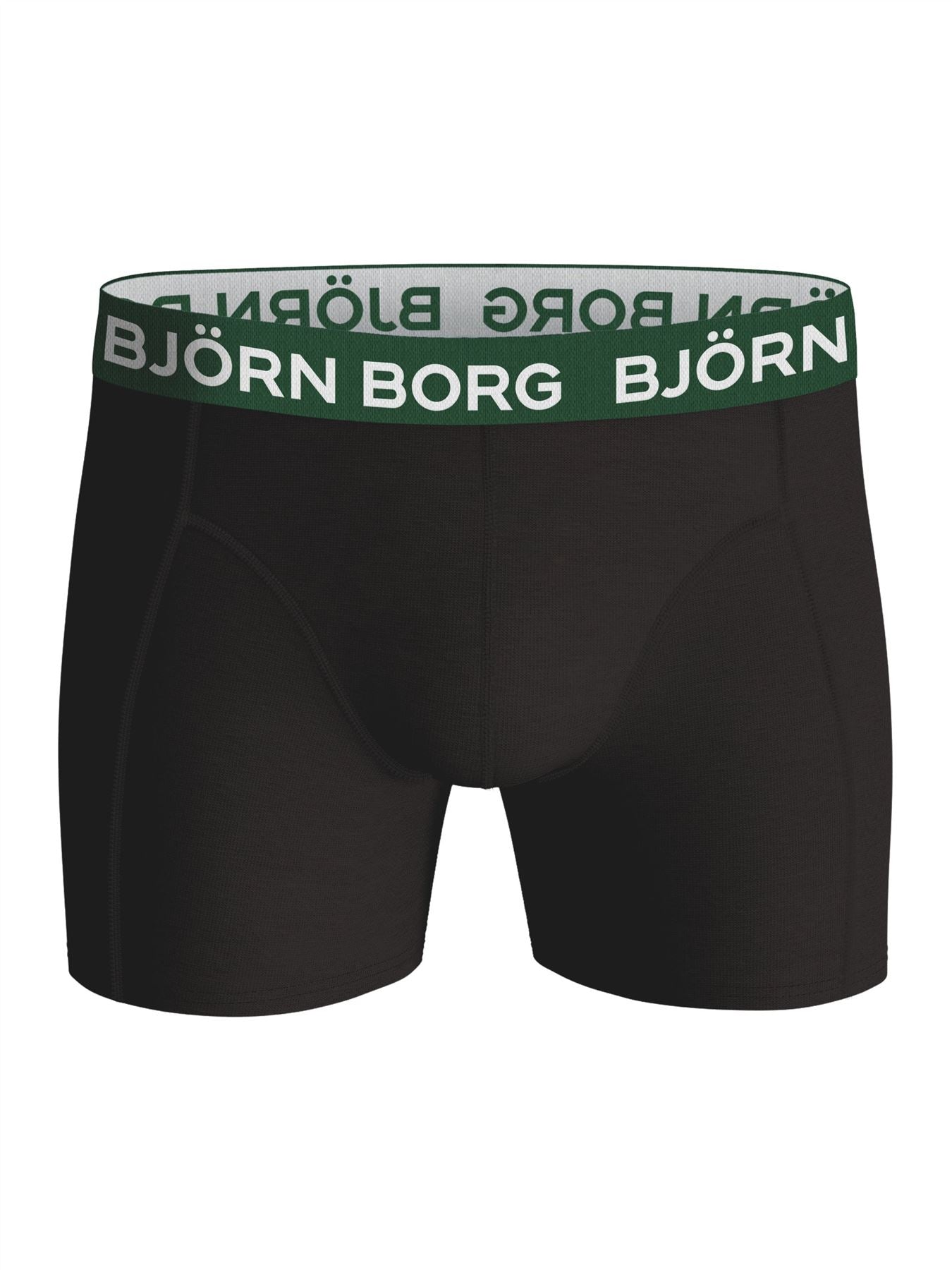 Bjorn Borg Cotton Stretch 3 Pack Multicoloured Boxer Shorts 10002349 007
