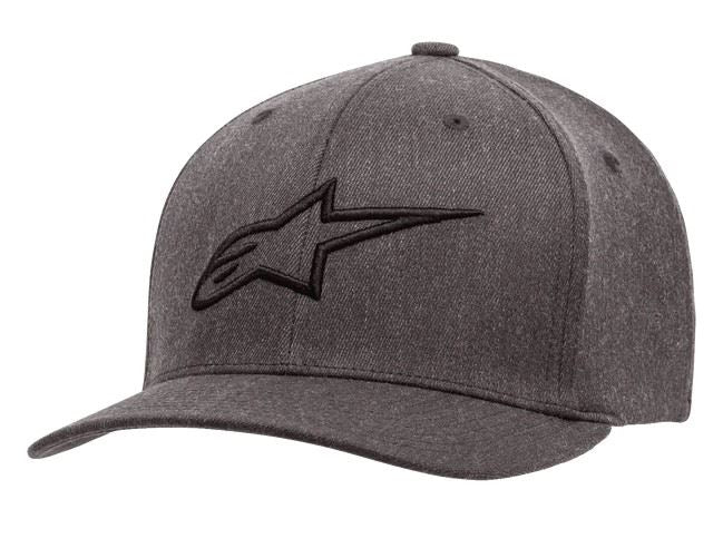 Alpinestars Ageless Curve Mens Flexfit Cap Charcoal Black