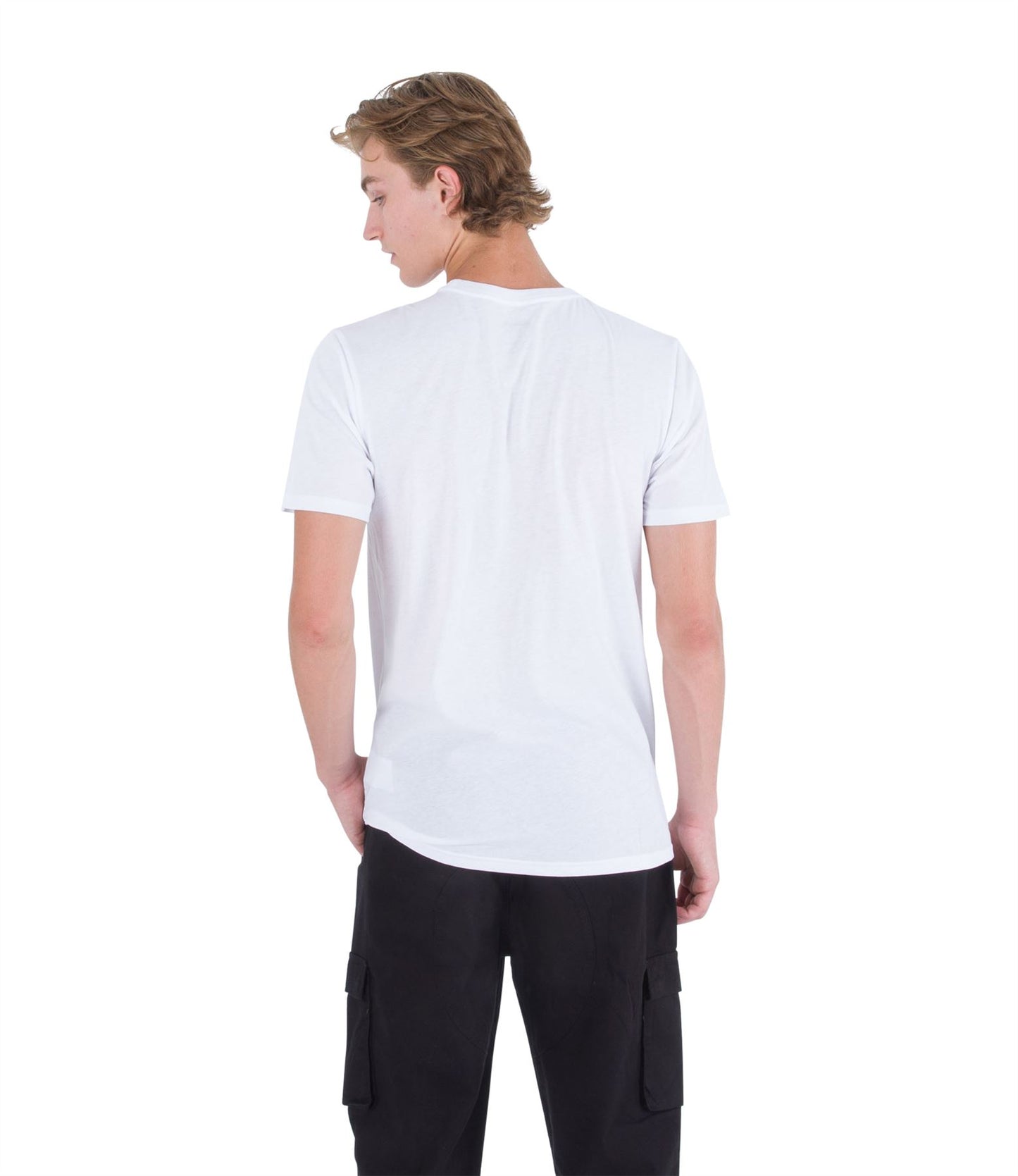 Hurley Mens Dri Icon SS T-Shirt ~ H20 Dri Icon white