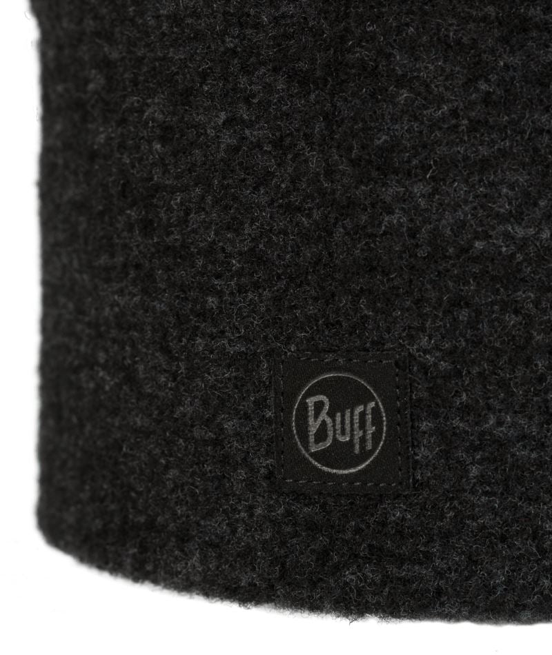 Buff Merino Fleece Solid Black Headband