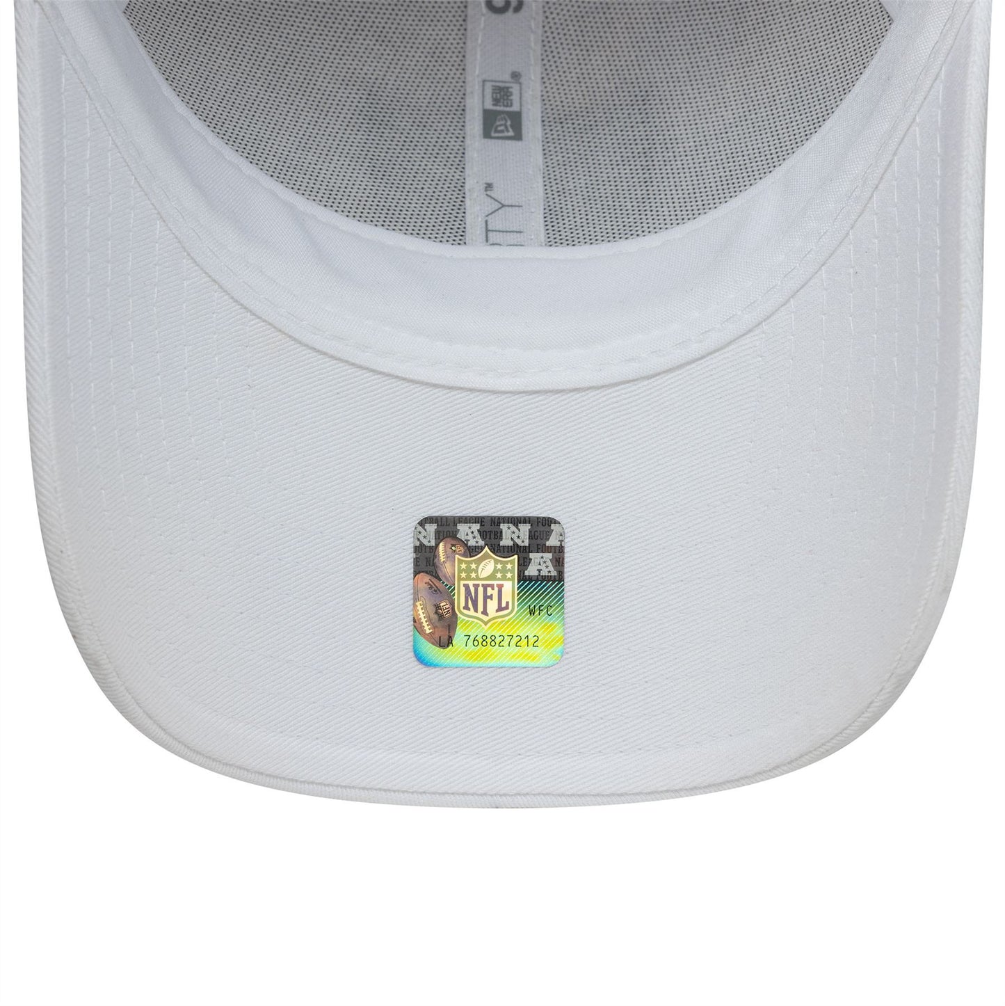 Las Vegas Raiders NFL White 9FORTY Trucker Adjustable Cap