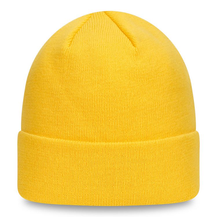 New Era Minibike Knitted Beanie With Cuff ~ Vespa yellow