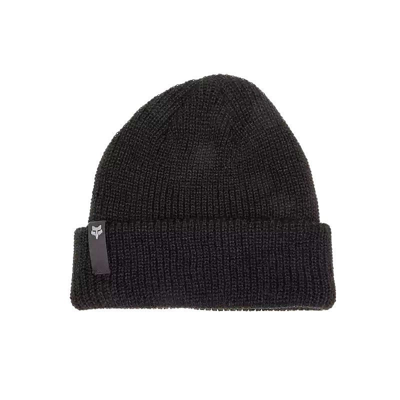 Fox Racing Throttle Black Bobble Mens Knitted Beanie
