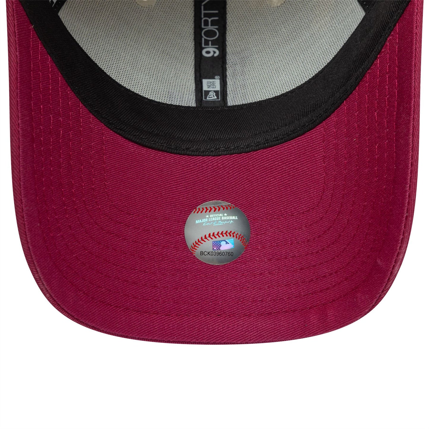 LA Dodgers MLB Side Script Cream 9FORTY Adjustable Cap