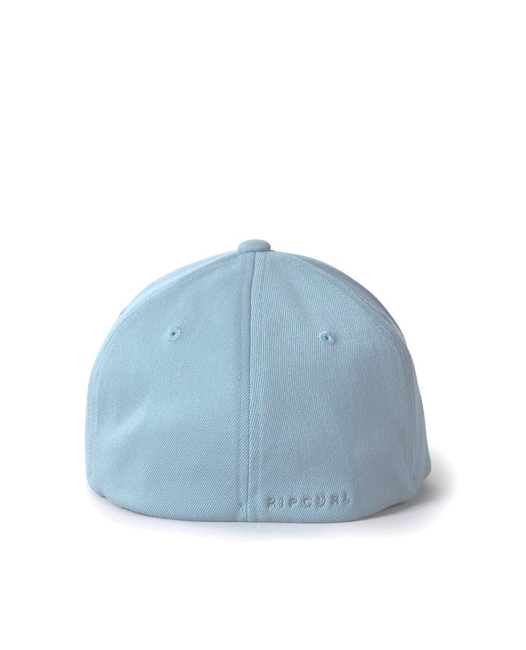 Rip Curl Mens Flexfit Curved Brim Cap ~ Tepan Flexfit dusty blue
