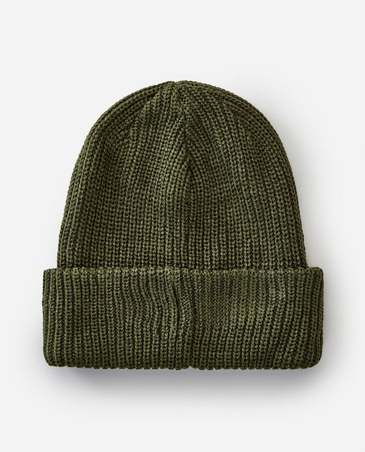 Rip Curl Men's Knitted Cuff Beanie ~ Impact olive