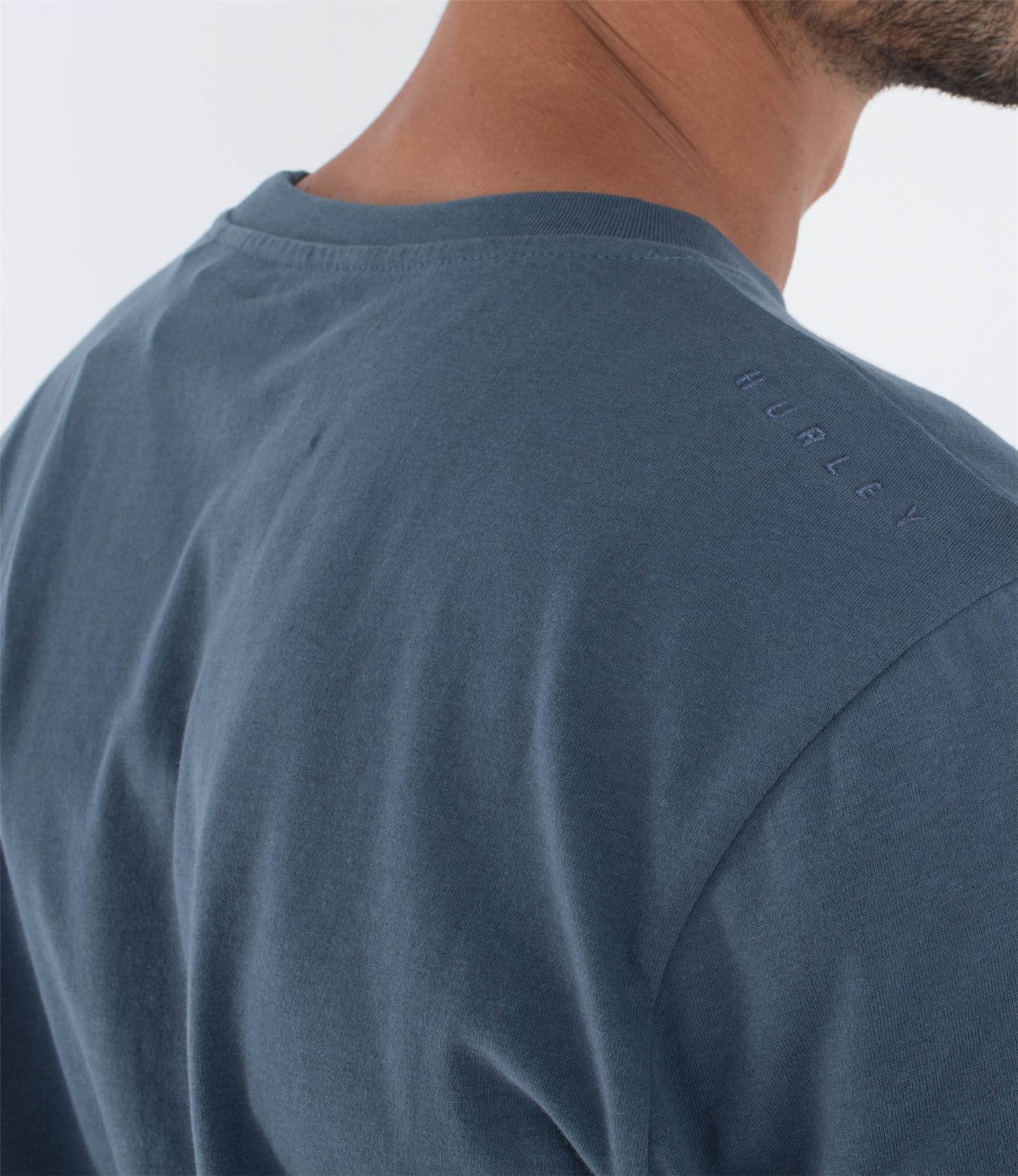 Hurley Low Tide T-Shirt Short Sleeve Blue