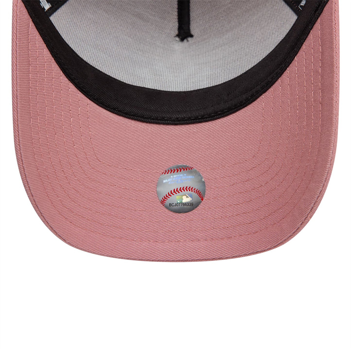 New York Yankees League Essential Dark Pink 9FORTY A-Frame Trucker Adjustable Cap