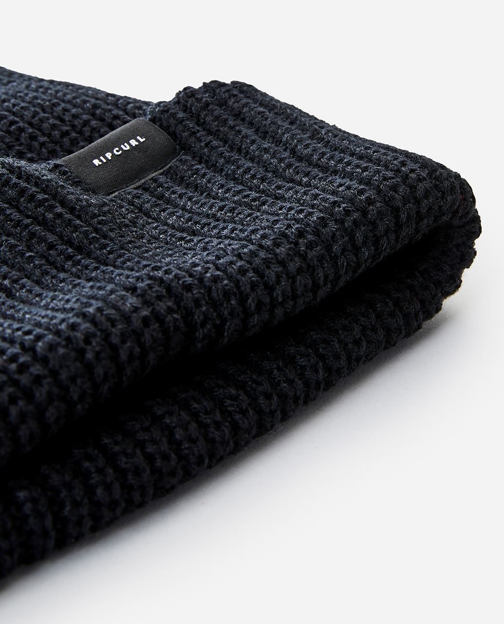 Rip Curl Men's Knitted Cuff Beanie ~ Impact black