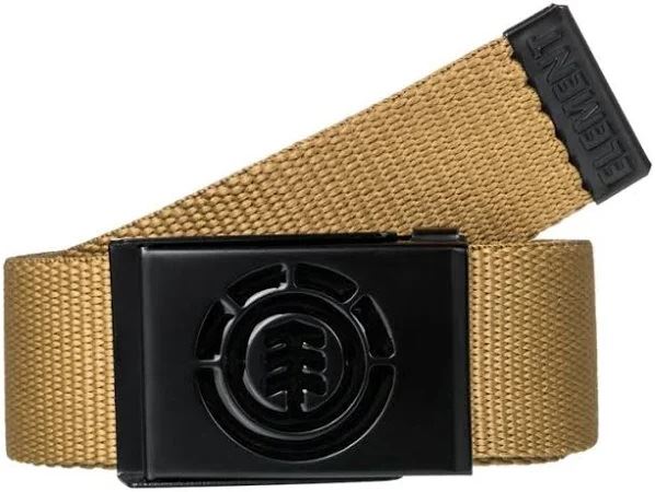 Element Men's Web Belt With Bottle Opener ~ Beyond 2.0 mustard