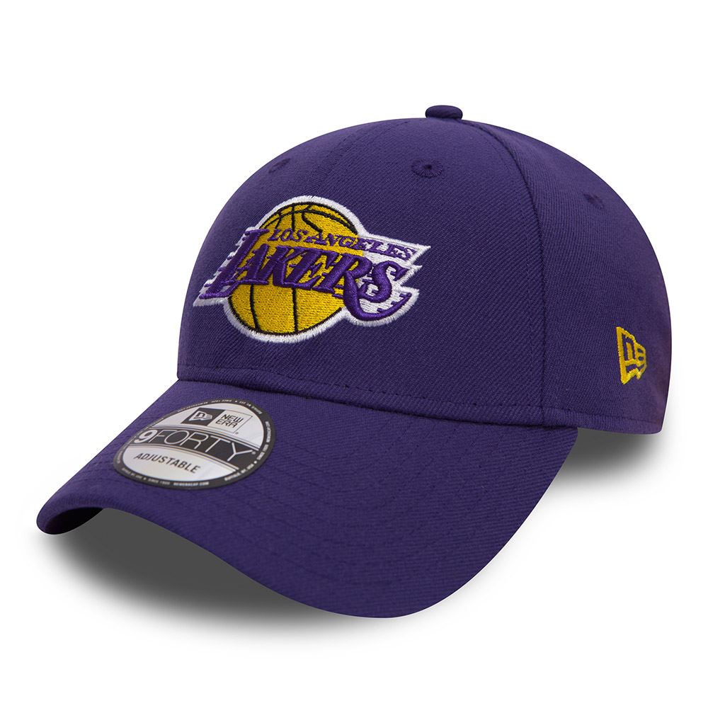 New Era 9Forty Adjustable Curve Cap ~ Los Angeles Lakers