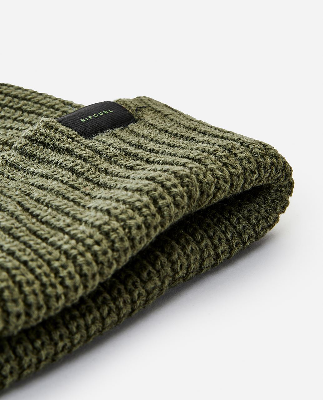 Rip Curl Men's Knitted Cuff Beanie ~ Impact olive