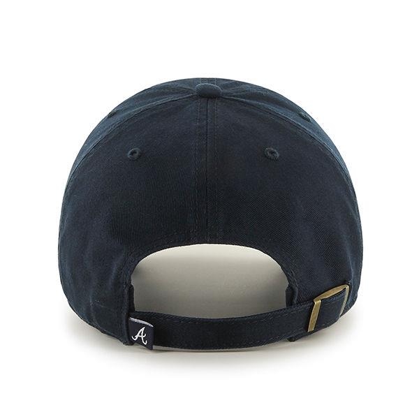 47 Brand Mens 6 panel Adjustable Clean Up  Cap ~ Atlanta Braves blue