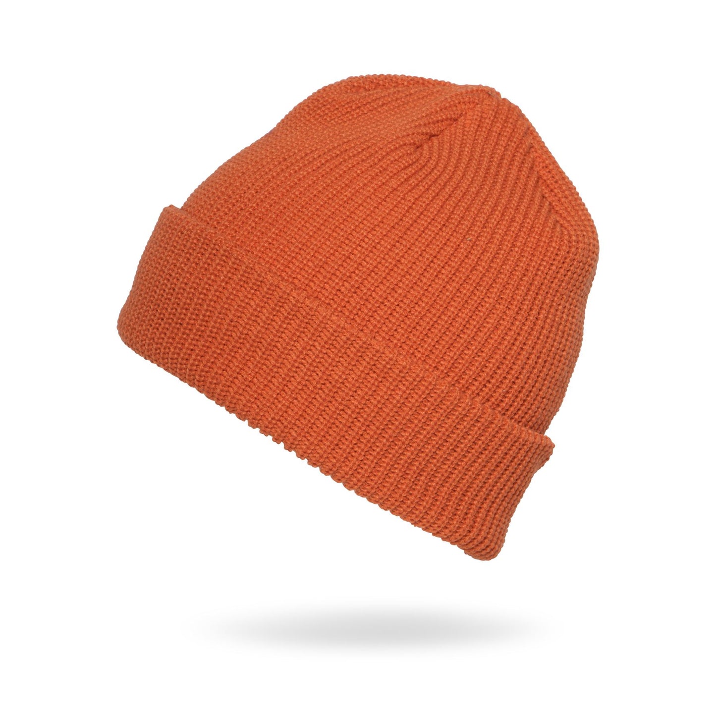 Volcom Mens Cuff Knitted Beanie ~ Full Stone tan