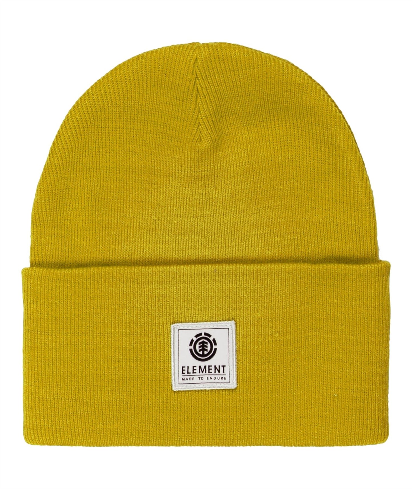 Element Knittted Cuff Beanie ~ Dusk spicy mustard