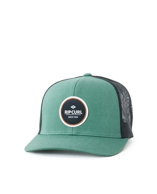 Rip Curl Mens Snapback Curve Bluestone Trucker Routine