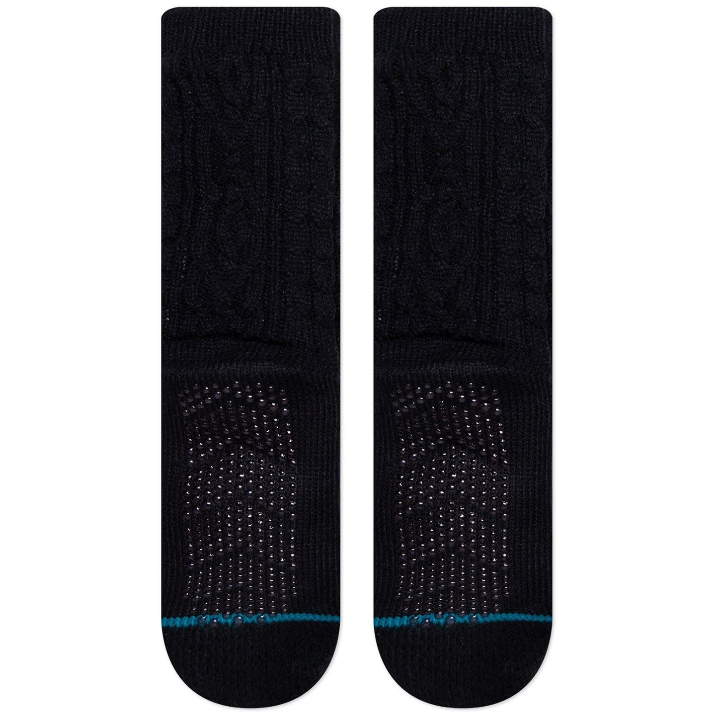 Stance Men's Slipper Socks ~ rowan slipper black