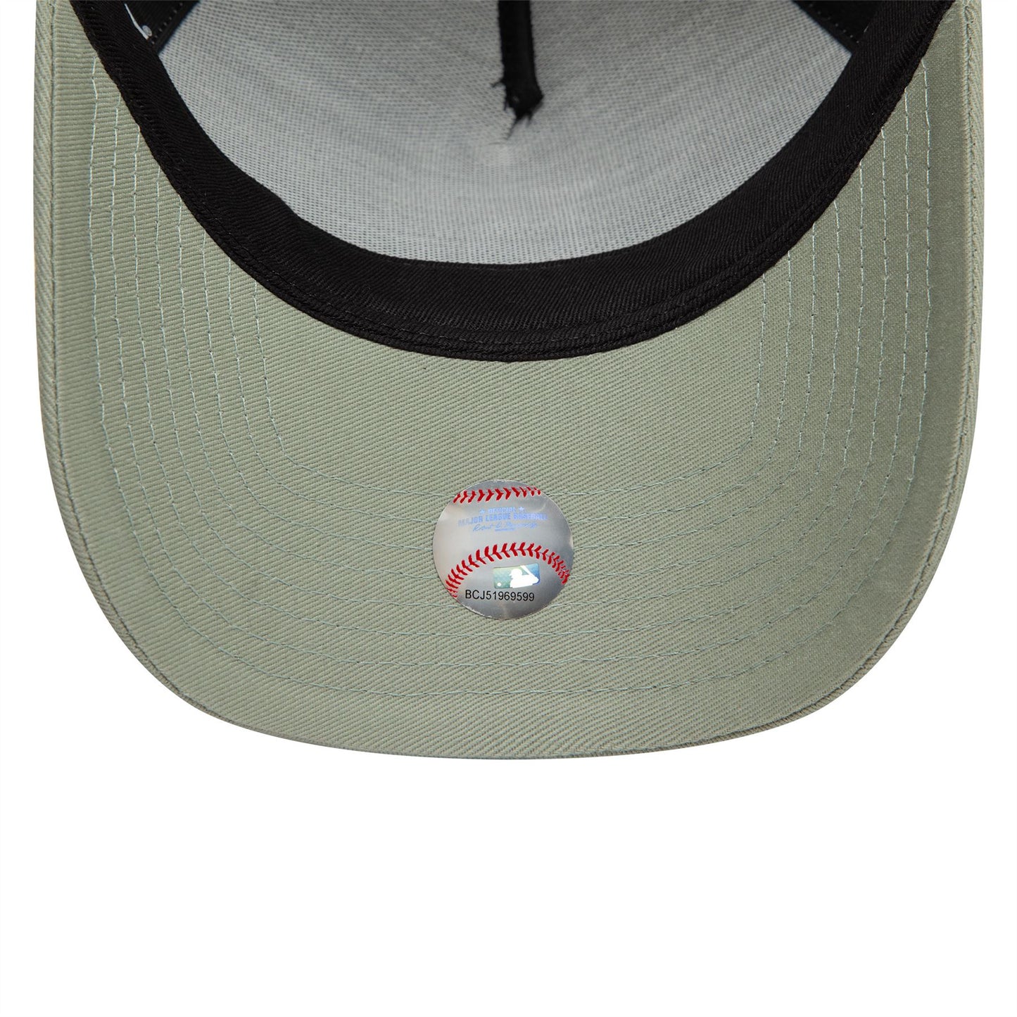 LA Dodgers League Essential Pastel Green 9FORTY A-Frame Trucker Adjustable Cap