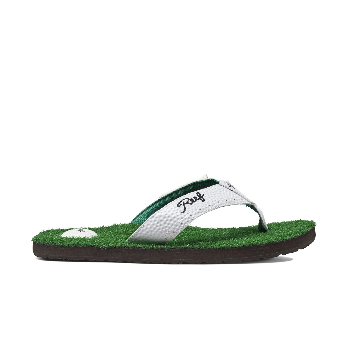 Reef Mulligan II Green Bottle Opener Lightweight All Day Comfort sandal
