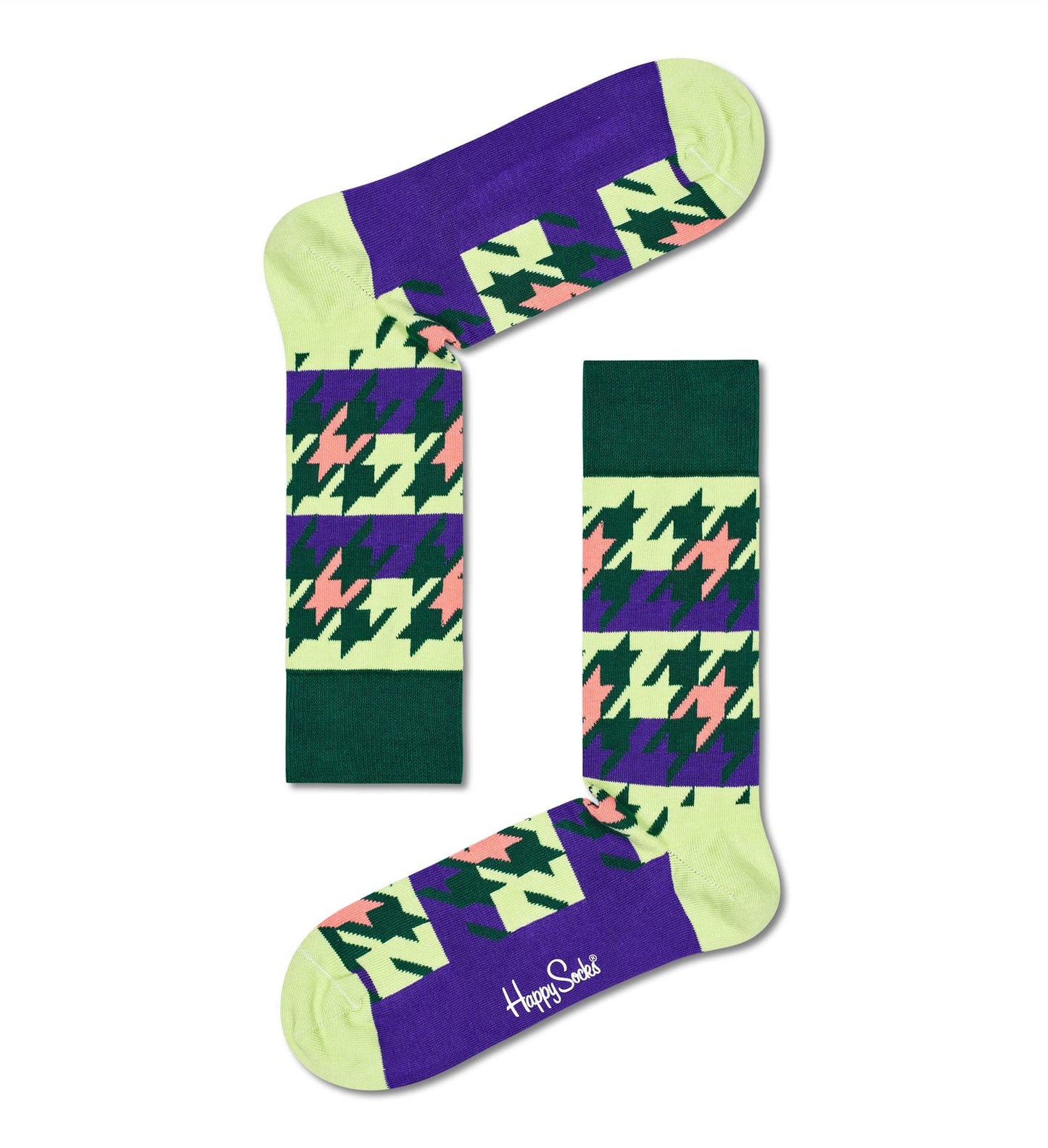 Happy Socks - Crew Socks (Size 41-46) ~ Dogtooth