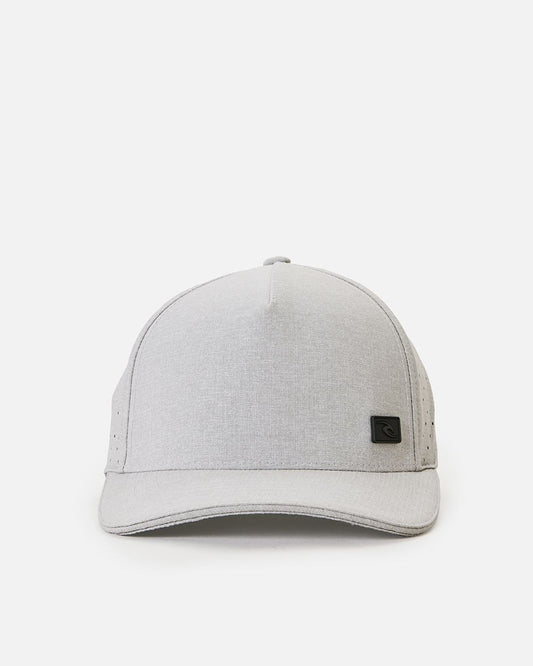 Rip Curl Mens Elite Flexfit Cap ~ Vaporcool Elite grey marle
