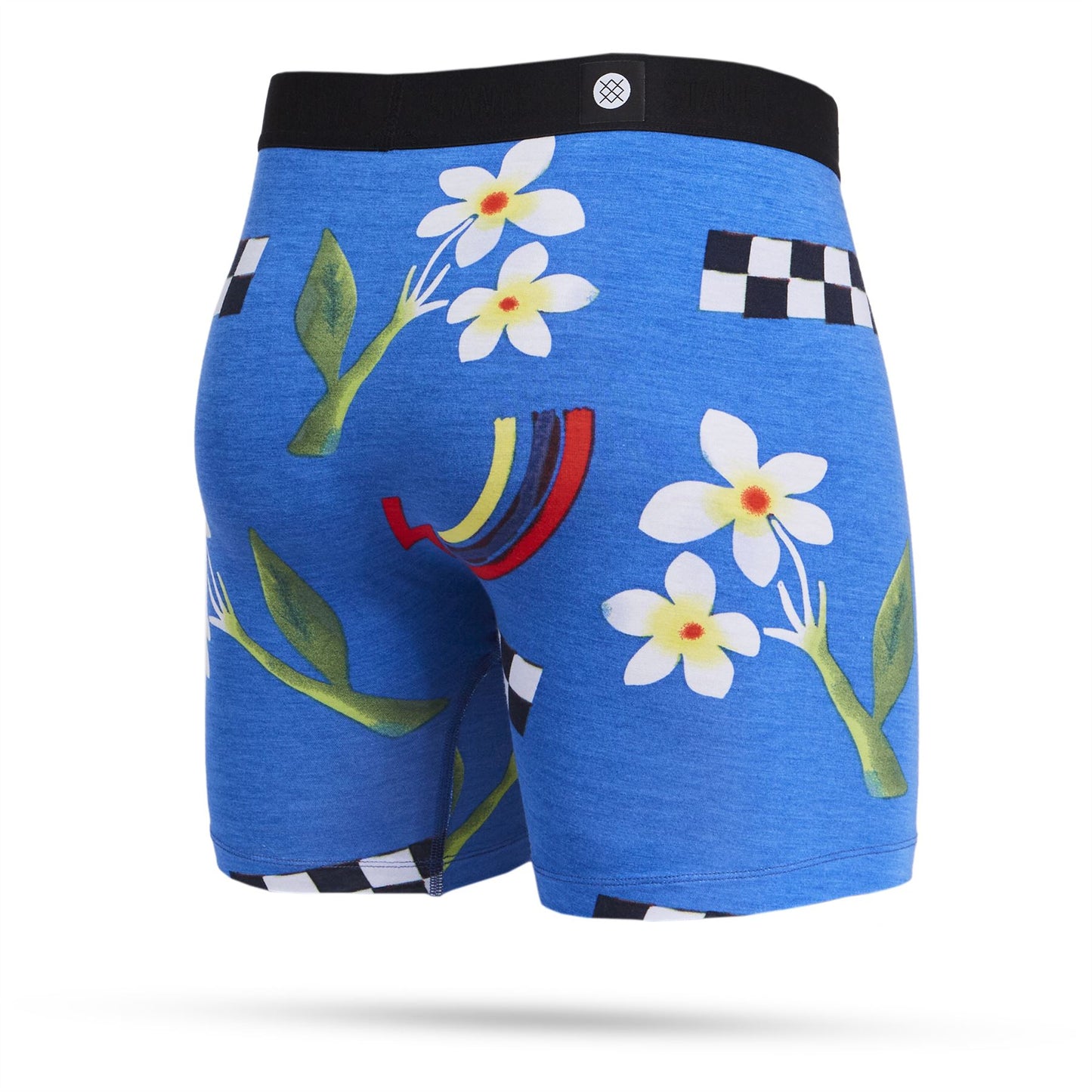 Stance Men's Wholester boxer brief ~ Canngu blue