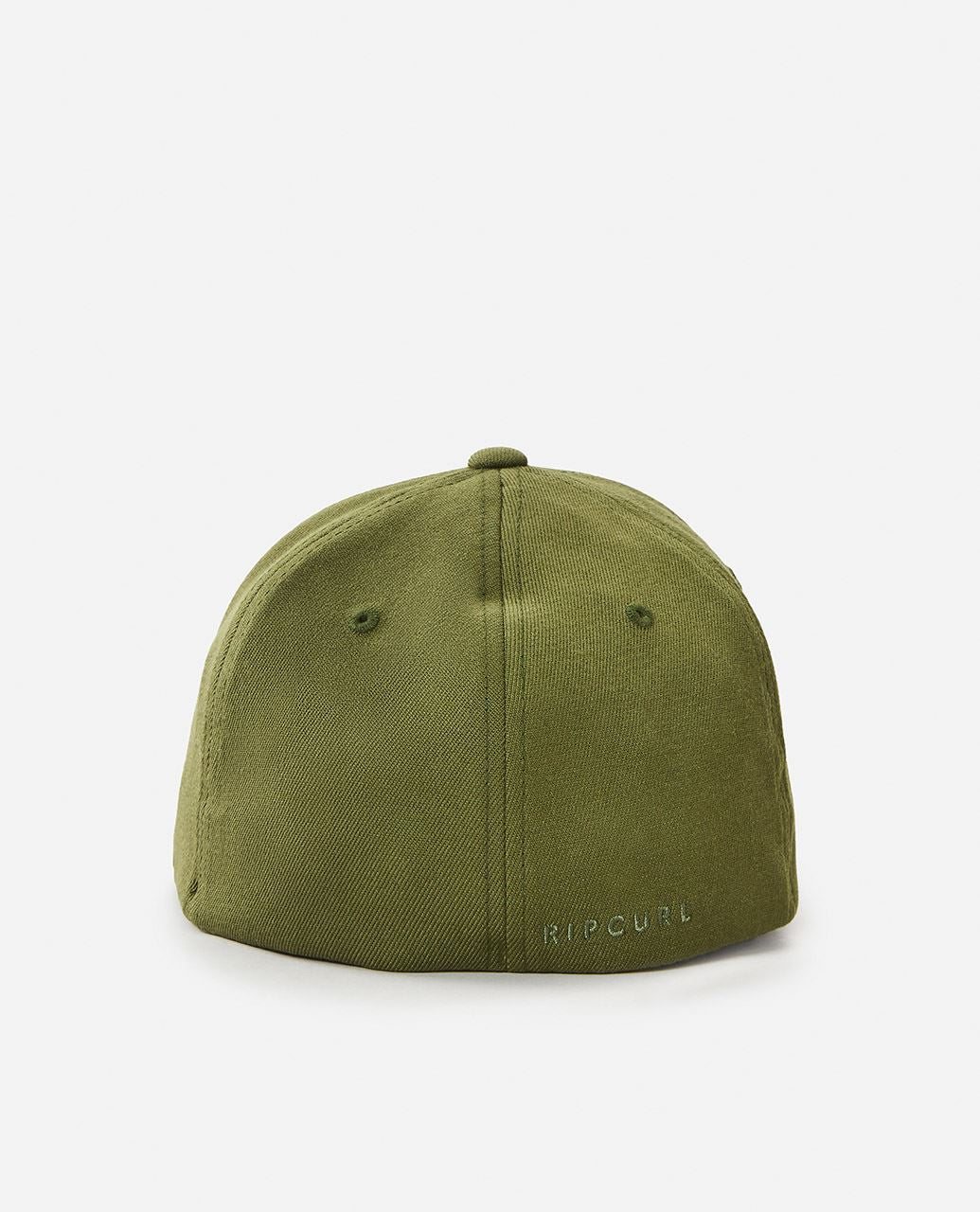Rip Curl 6 Panel Flexfit Curve Cap ~ Tepan Flexfit muted green