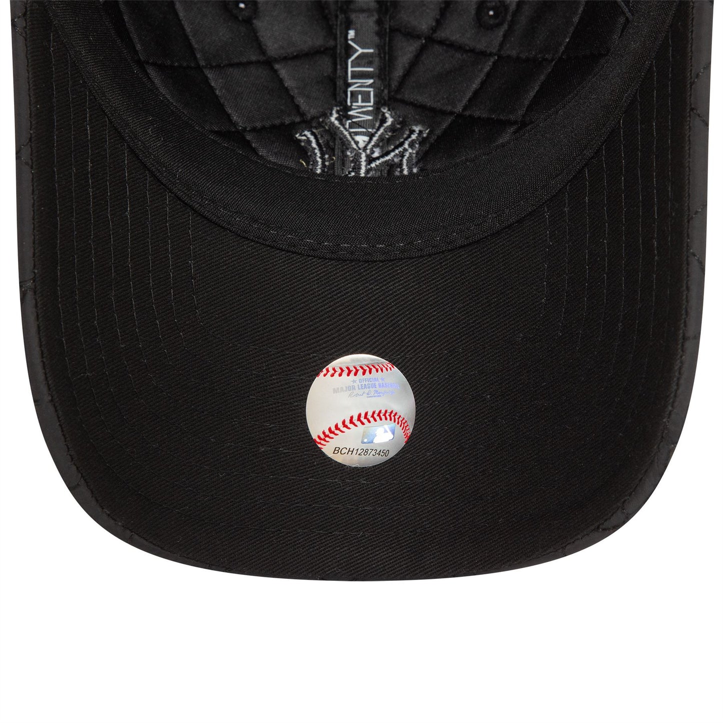 New York Yankees Womens Padded Black 9TWENTY Adjustable Cap