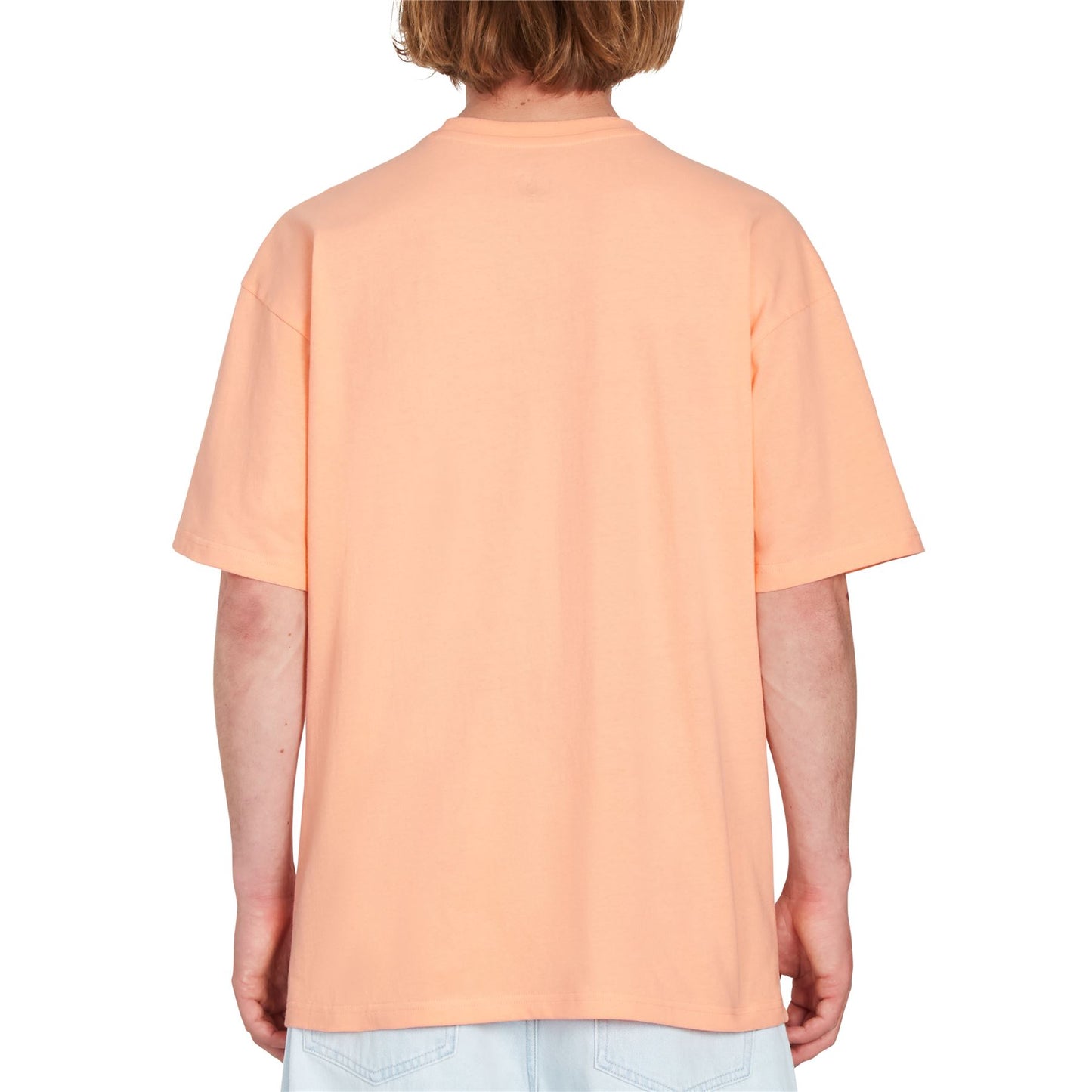 Volcom Cotton SS T-Shirt ~ Circle Trip peach