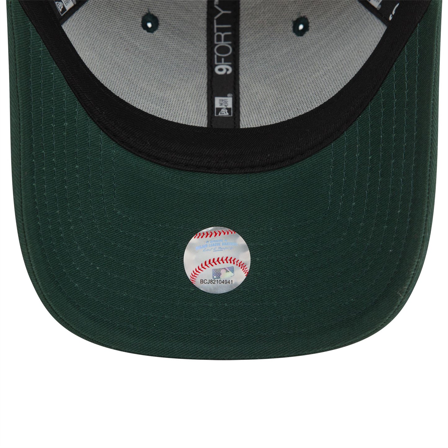 New York Yankees Metallic Outline Dark Green 9FORTY Adjustable Cap