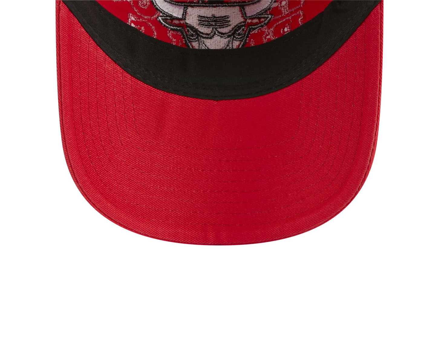 New Era Mens NBA Draft 9Twenty Adjustable Cap ~ Chicago Bulls Red