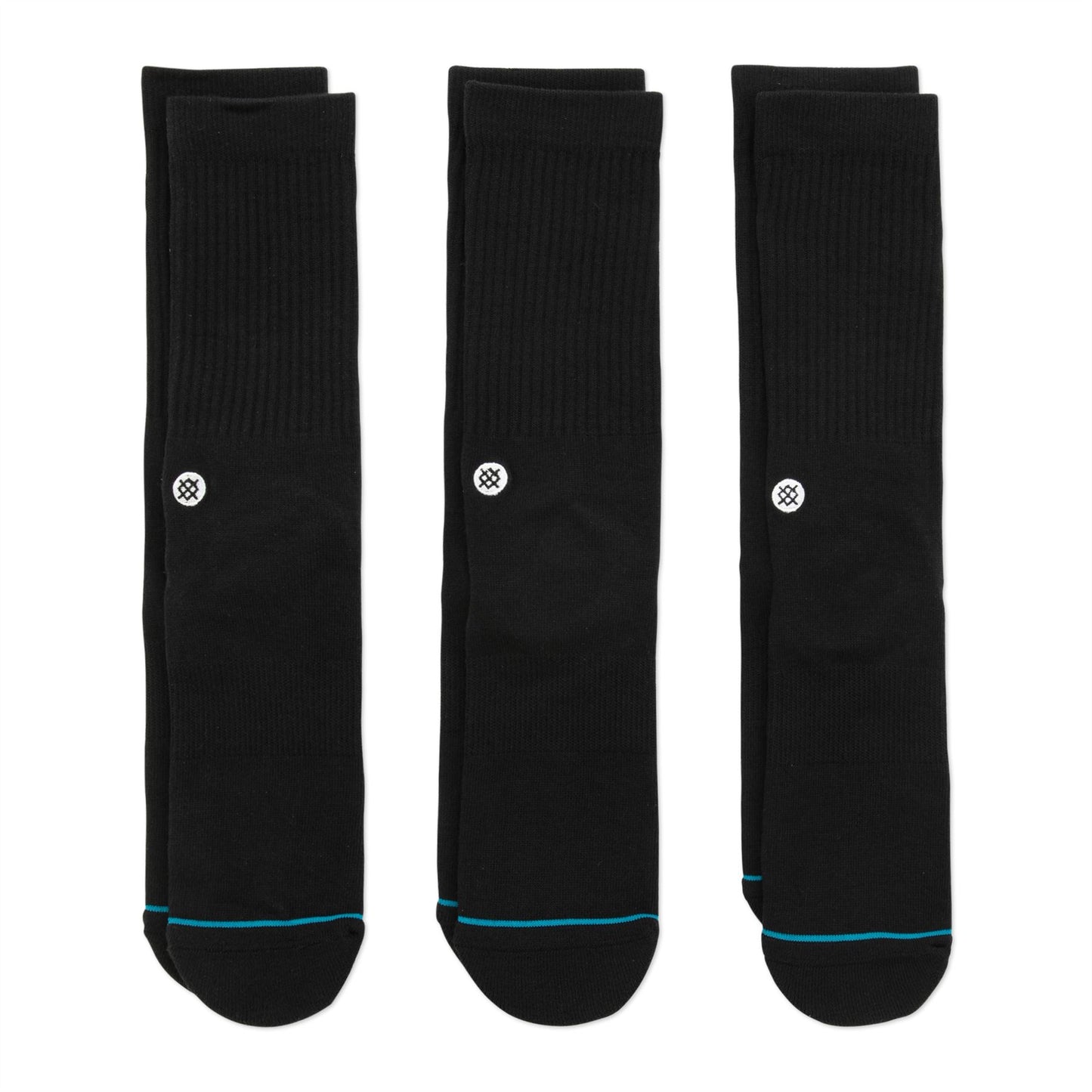 Stance Staples Men's Socks ~ Icon 3 Pack black (NOS)