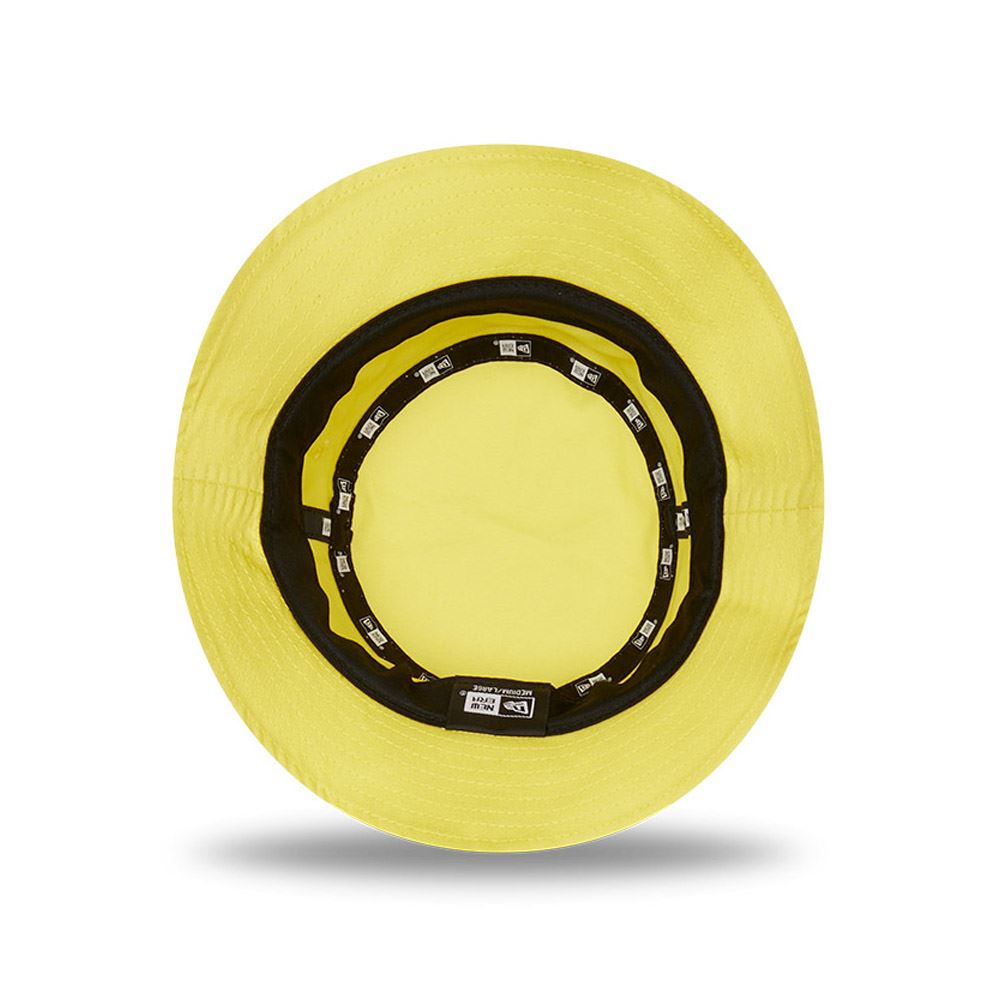 New Era Men's Essential Tapered Bucket Hat ~ Yellow size M