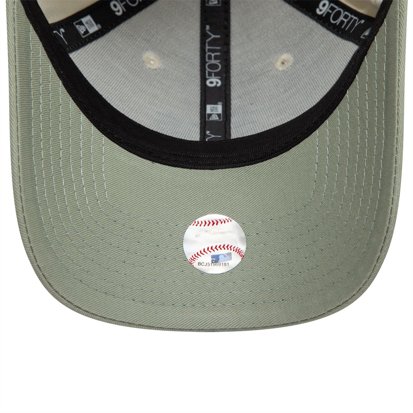 Oakland Athletics World Series Patch Cream 9FORTY Adjustable Cap
