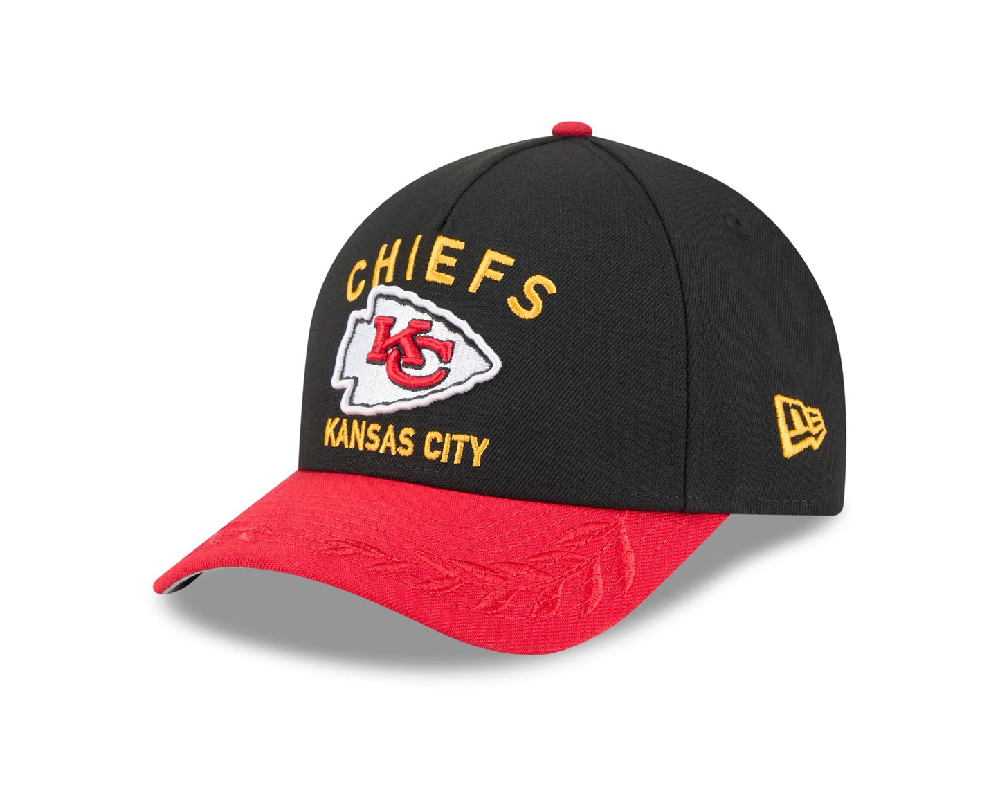 Kansas City Chiefs NFL Draft 9Forty Mid Crown A-Frame Adjustable Cap