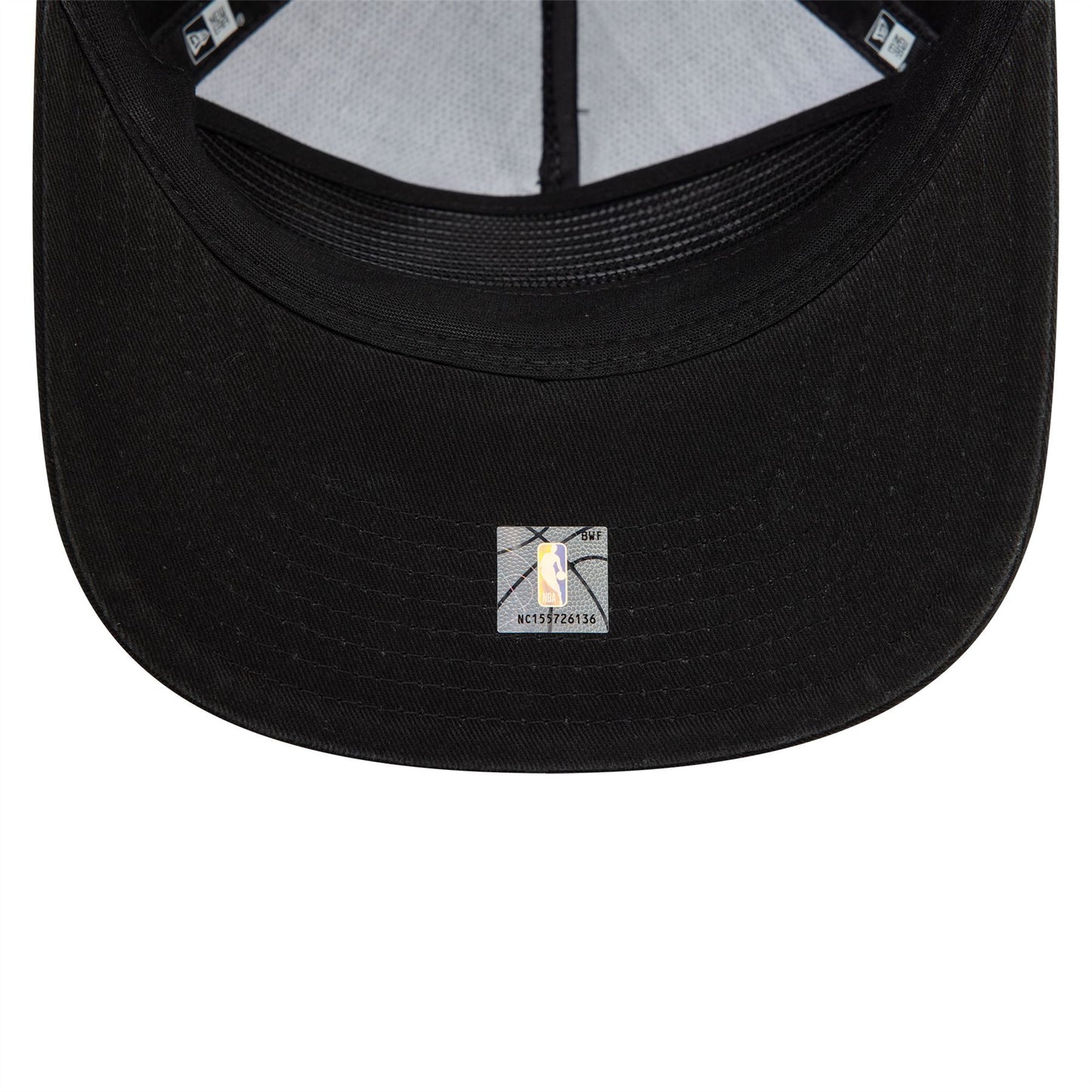 LA Lakers Washed Golfer Adjustable Black Cap