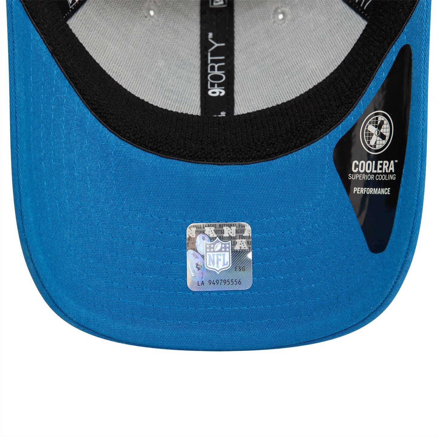 Detroit Lions NFL Chrome Grey 9FORTY Stretch Snap Adjustable Cap