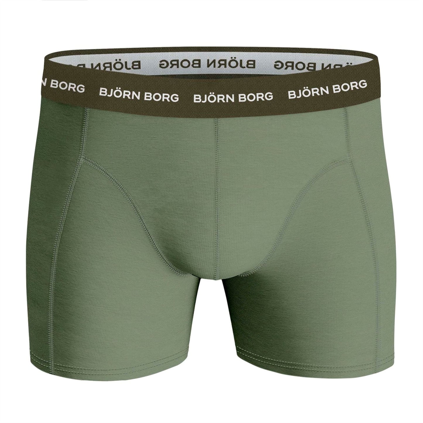 Bjorn Borg Men's Boxer Shorts 3 Pack ~ Essential green