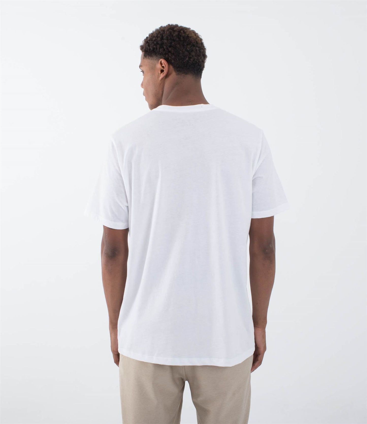 Hurley Divide T-Shirt White Short Sleeve