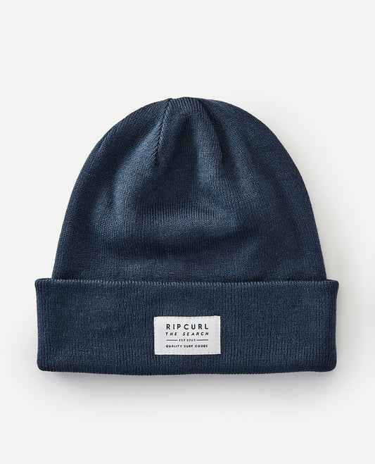 Rip Curl Men's Knitted Cuff Beanie ~ Crusher Tall navy