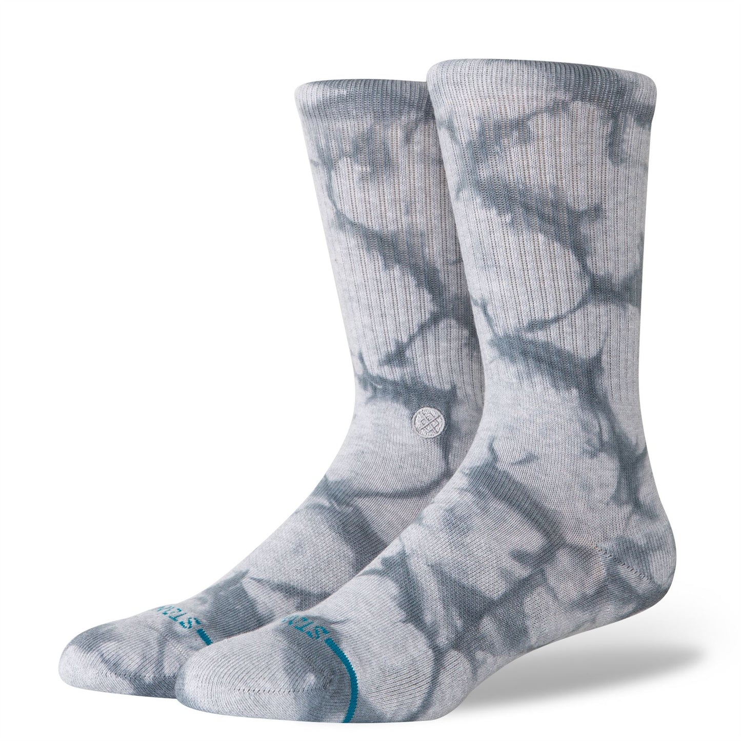 Stance Socks Icon Dye Grey Men's Crew M