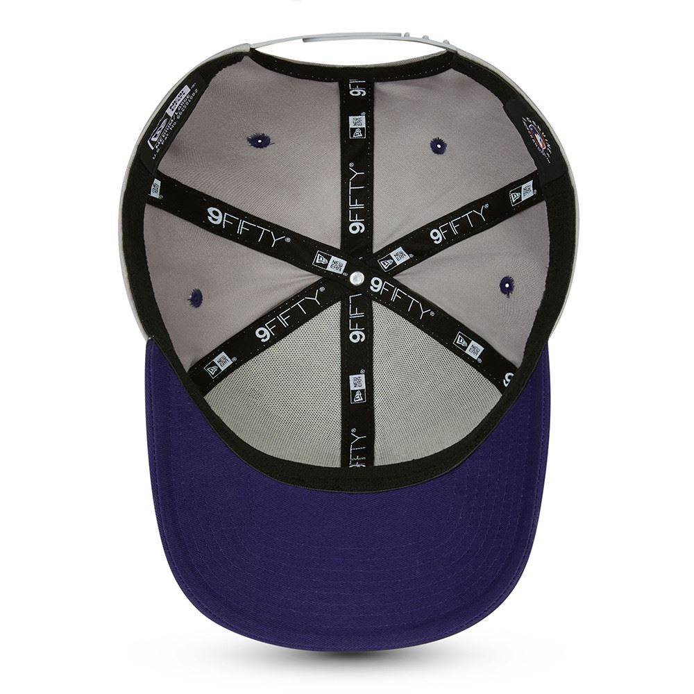 New Era Team Wordmark 9Fifty Snapback Stretch Cap ~ LA Dodgers