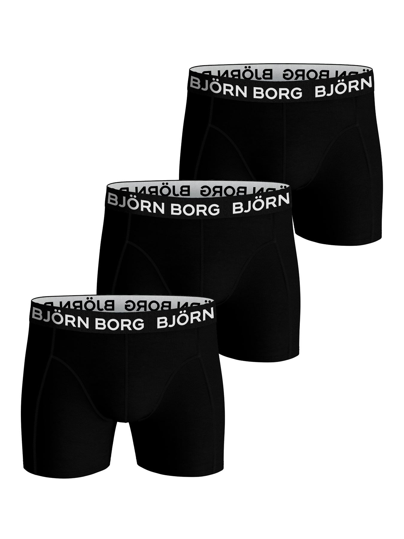 Björn Borg  3 Pack Cotton Stretch 3 Pack Boxer Shorts