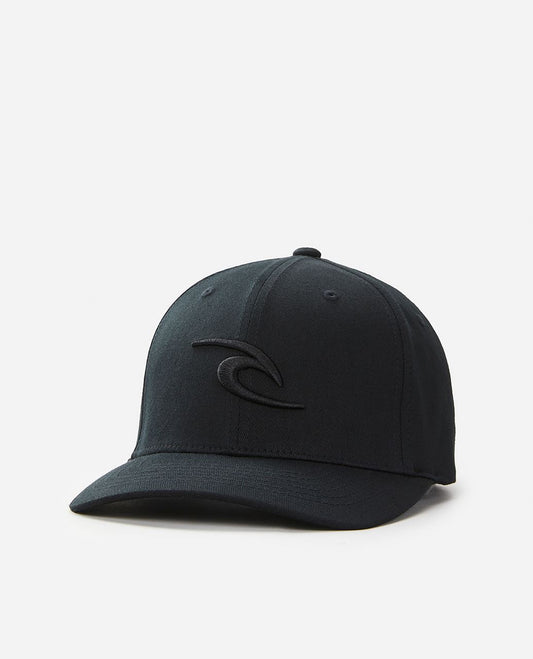 Rip Curl Men's Flexfit Cap ~ Tepan black