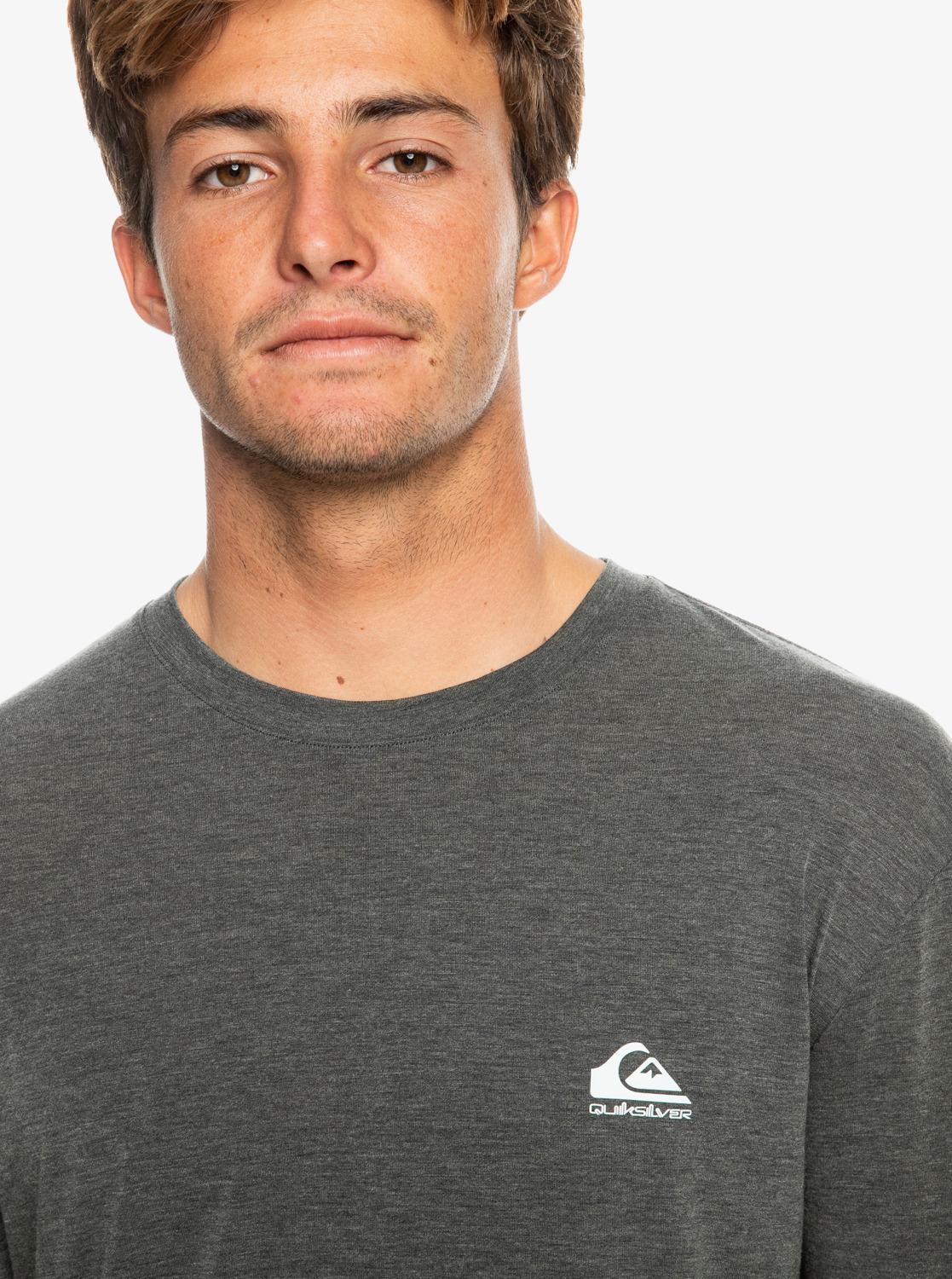 Quiksilver Mens Dryflight Training/Running LS T-Shirt ~ Coastal Run grey