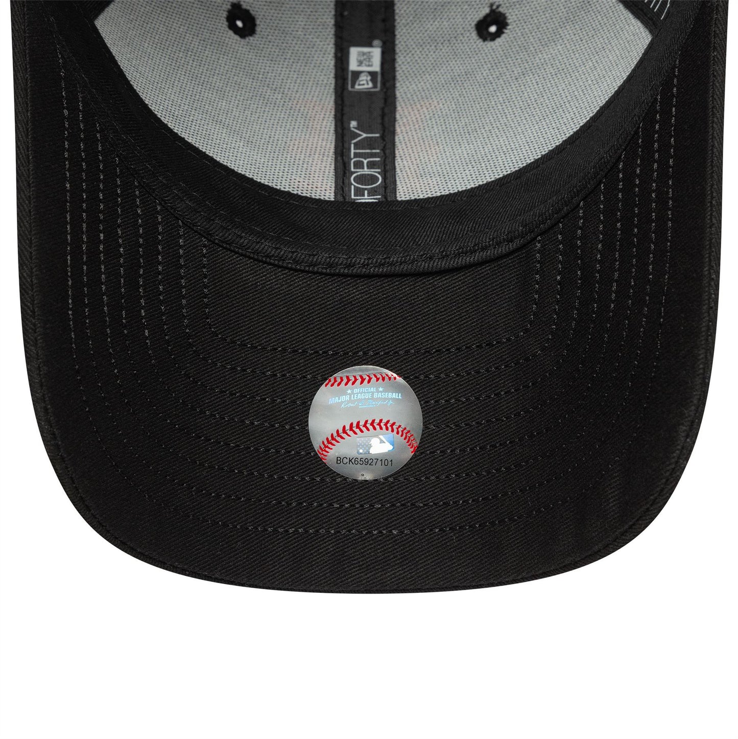 New York Mets MLB Visor Script Black 9FORTY Adjustable New Era Cap