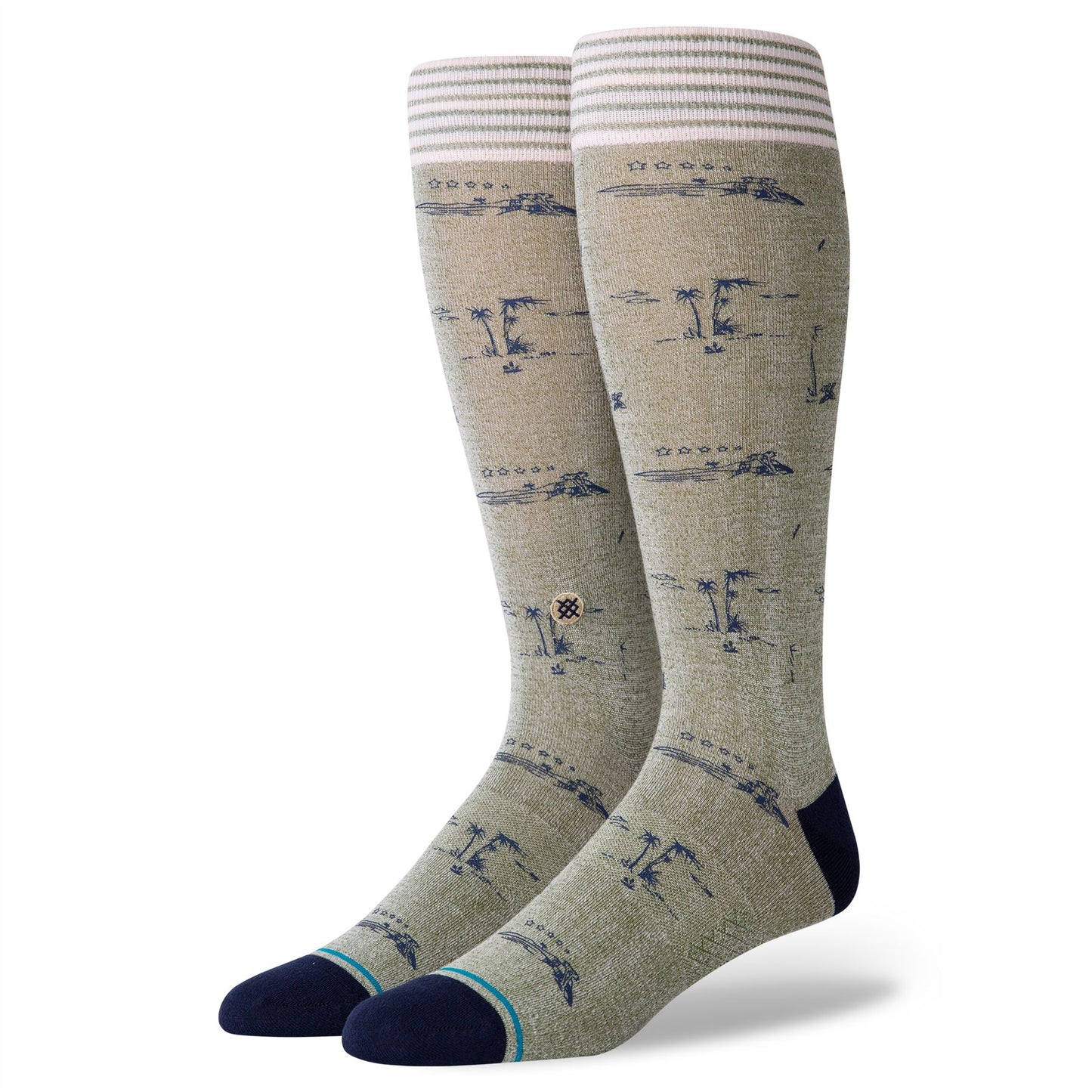 Stance Staples Men's Socks ~ Isle Tropics