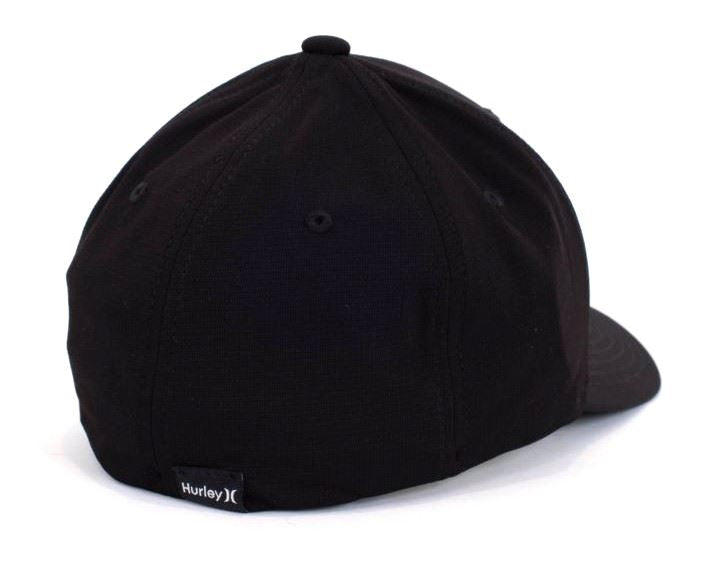 Hurley Cap M H20 Dri Tideline Mens Flexfit Cap Black