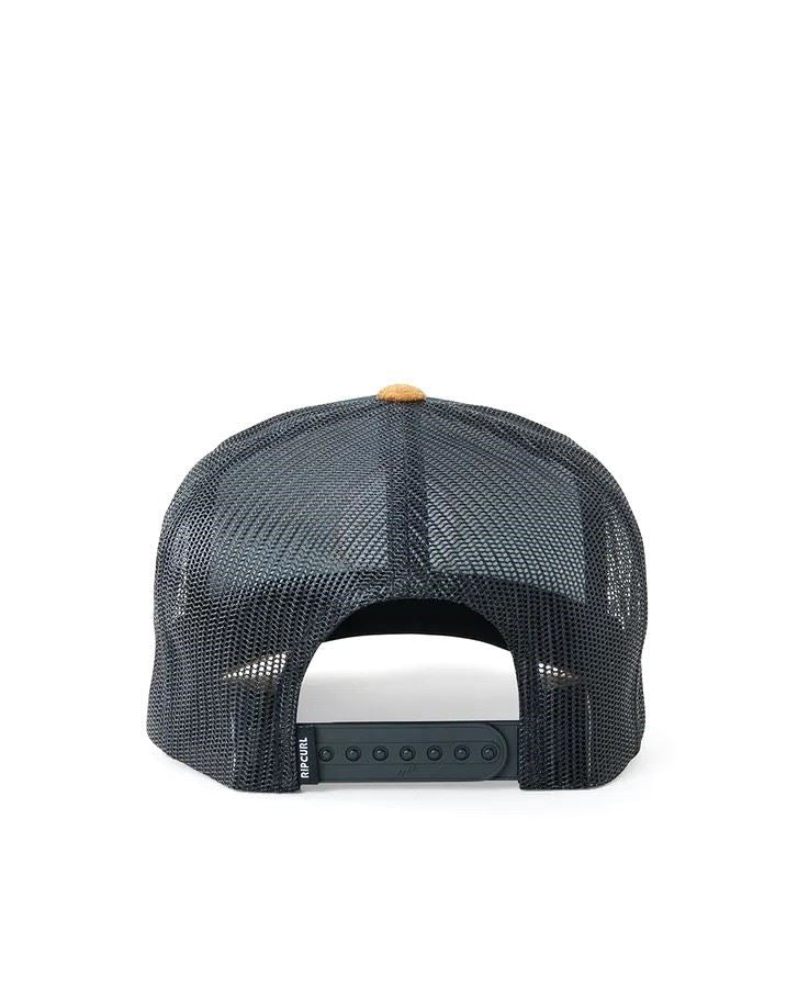 Rip Curl Mens Snapback Curve Black/TanTrucker Routine